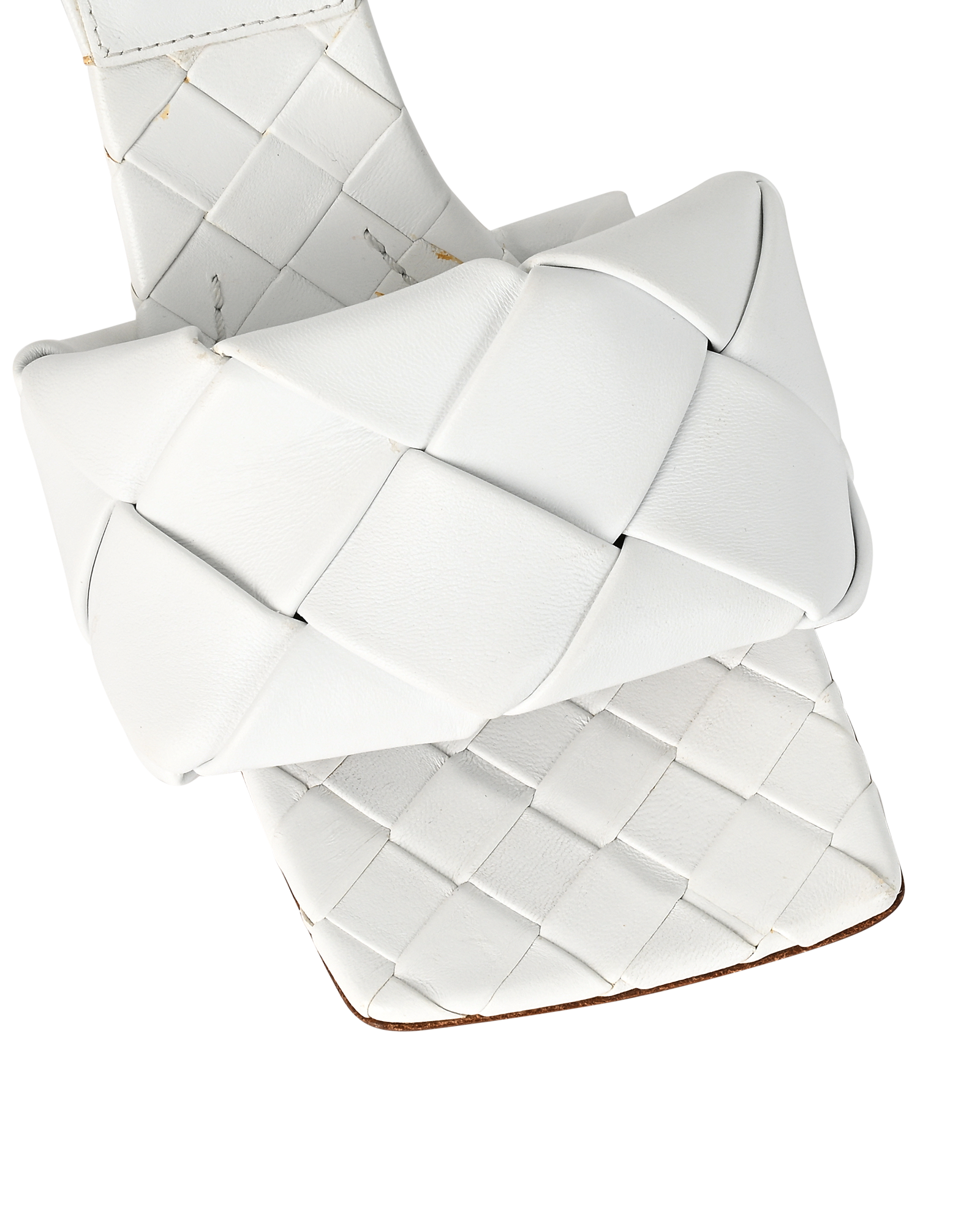 Bottega Veneta Lido, &pound;250, Shoes, White, Leather, Other view