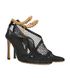 Bottega Veneta Chain Trimmed Heels, side view