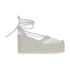 Bottega Veneta Mesh Espadrille Wedges, front view