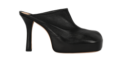 Bottega Veneta Bold Mules, Leather, Black, UK6, B, 2*