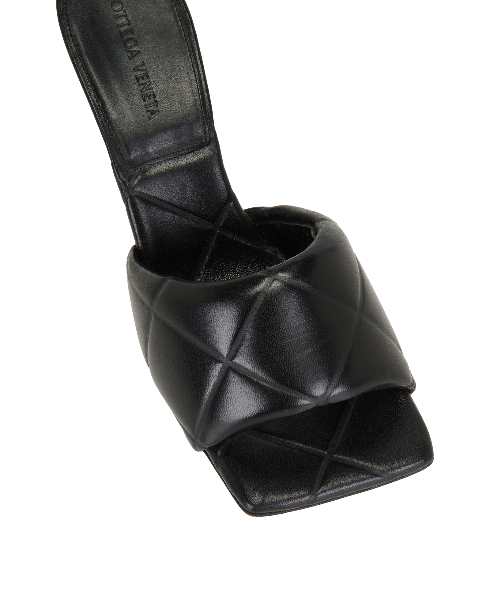 Bottega Veneta Lido Mules, &pound;180, Shoes, Black, Leather, Other view