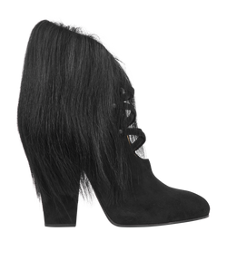Bottega Veneta Heels, Suede, Black, UK8, B/DB, 3*