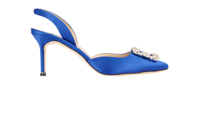 Manolo Blahnik Hangisi Slingback, front view