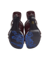 Burberry Peep Mules, top view