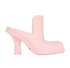 Burberry Highland Mules, &pound;180, Shoes, Pink, Rubber, Front view