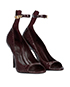Burberry Heritage Lock Brooke Python Pumps, side view