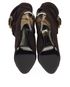 Burberry Newey 100 Peep Toe Ankle Boot, top view