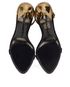 Burberry Edale 100 Pointy Sandals, top view