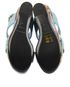 Burberry Nuneaton 130 Wedge Sandals, top view