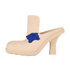 Burberry Highland Mules, back view