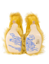 Burberry Step Rose Heeled Mules, top view
