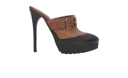 Burberry Closed Toe Mules 130, front view