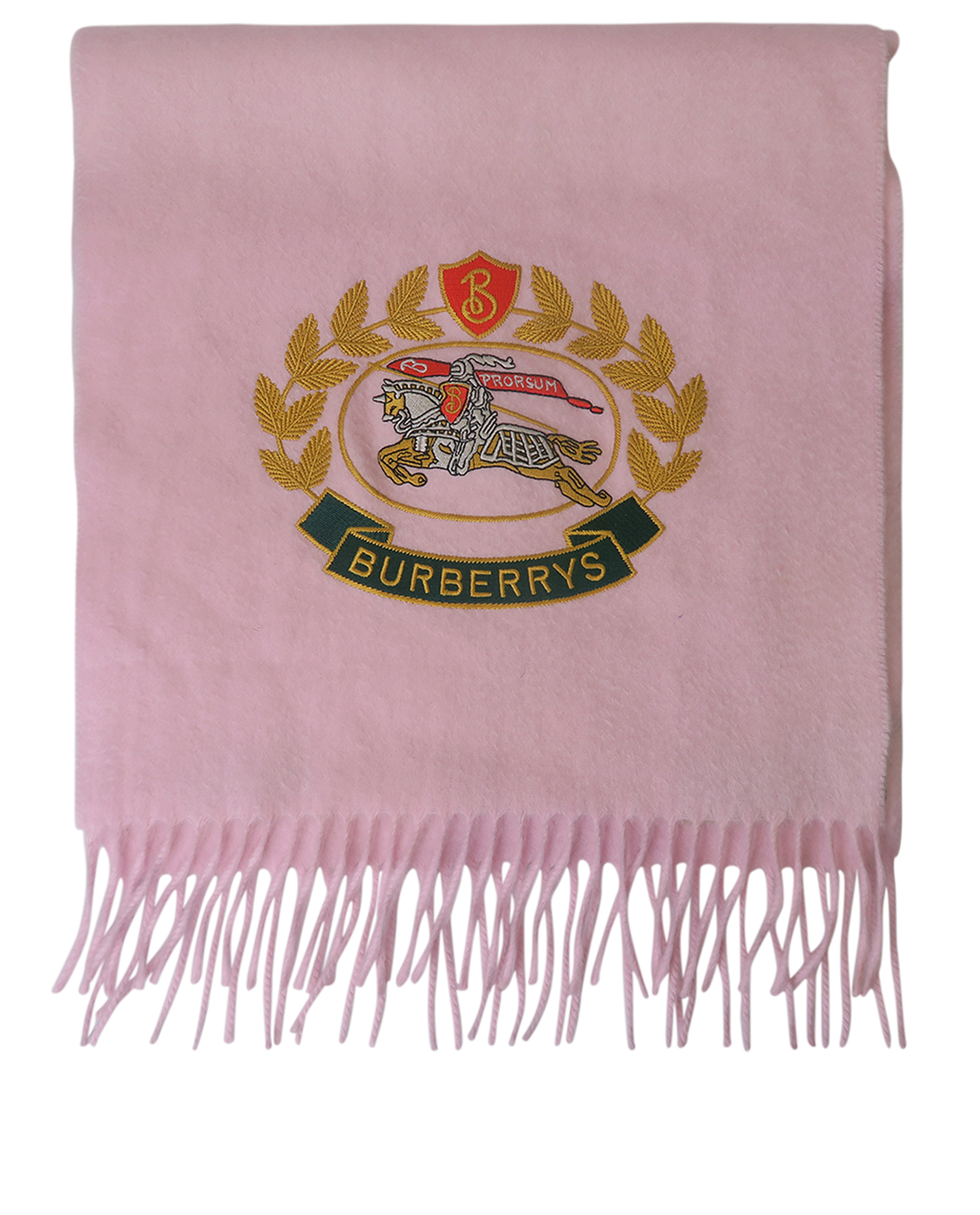 Burberry shop crest scarf