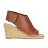 Celine Open Toe Wedge Espadrilles, front view
