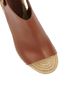 Celine Open Toe Wedge Espadrilles, other view