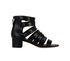 Chanel CC Gladiator Heeled Sandals, front view