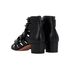 Chanel CC Gladiator Heeled Sandals, back view