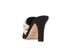 Chanel 2017 Cap Toe CC Pearl Mules, back view