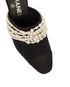 Chanel 2017 Cap Toe CC Pearl Mules, other view