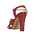 Chanel Reissue Chain Sandals, back view
