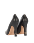 Chanel Cap Toe Pumps, &pound;280, Shoes, Black, Leather, Back view