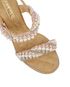 Chanel Beaded Heeled Sandals, other view