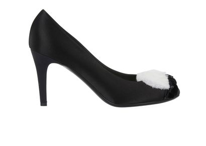 Chanel Bow Heels, front view