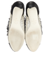 Chanel Lace Toe Cap Heels, top view