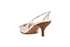 Chanel CC Pointed Slingback Heels, back view