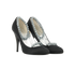 Chanel Pearl Motif Pumps, side view