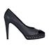 Chanel Platform Heels, front view
