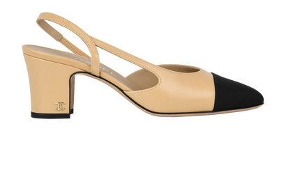 Chanel CC Slingback, front view