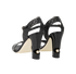 Chanel Embellished Heeled Sandals, back view