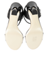 Chanel Embellished Heeled Sandals, top view