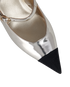 Chanel Metallic Pointy Wedges, other view