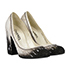 Chanel Sequin Ombre Heels, side view