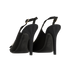 Chanel Camellia Bow Slingback Heels, back view