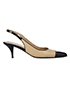Chanel Kitten Heels, front view