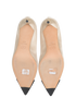 Chanel Pointed Cap Toe Heels, top view