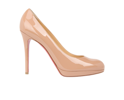 Christian Louboutin New Simple Pump 120, Patent, Pink UK8.5, 4*