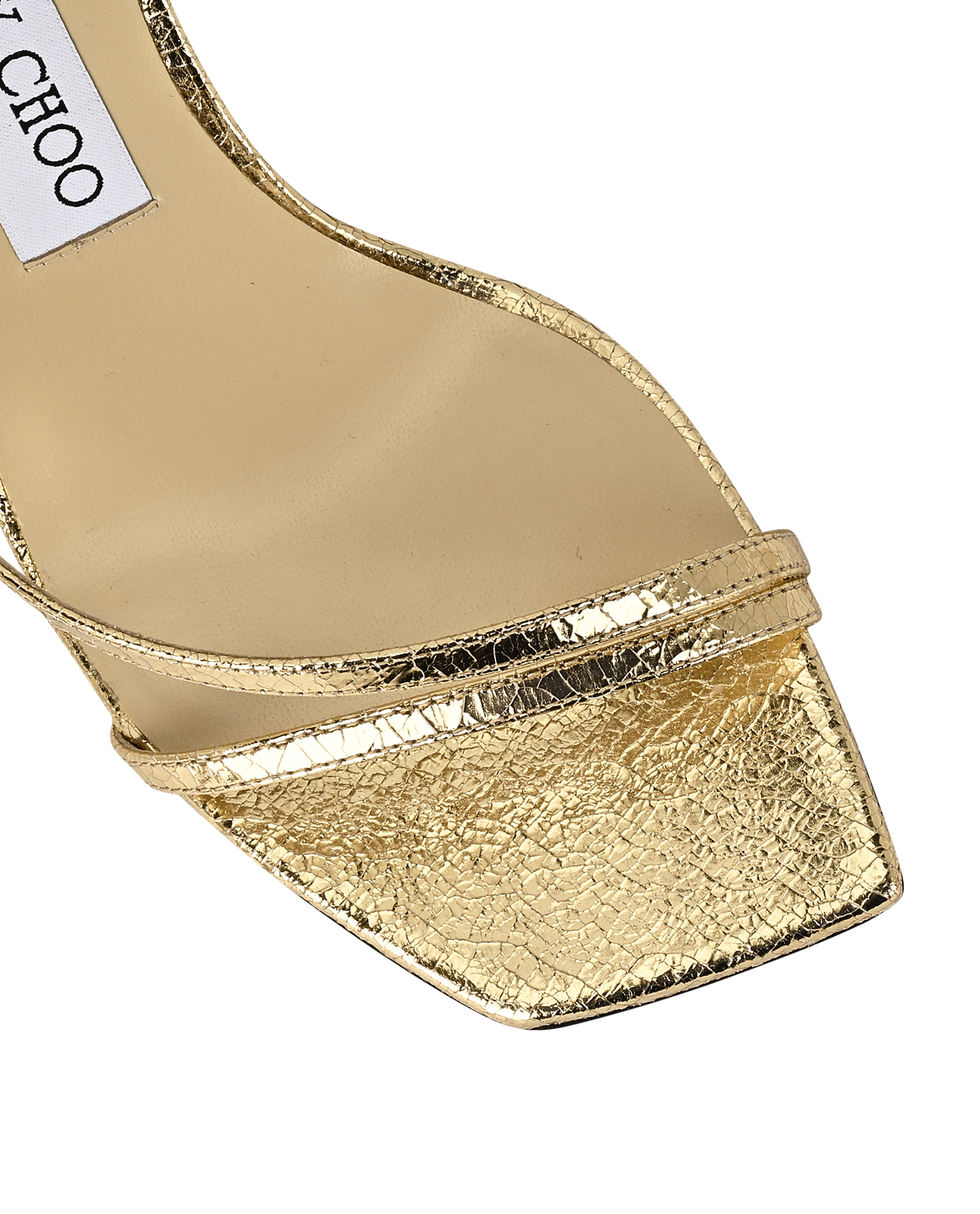 Jimmy Choo Stars Block Heel Sandals, &pound;295, Shoes, Gold, Leather, Other view