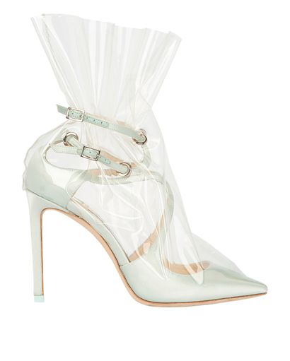 Jimmy Choo x Off White Claire 100, front view