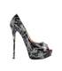 Christian Louboutin Graffiti Heels, front view