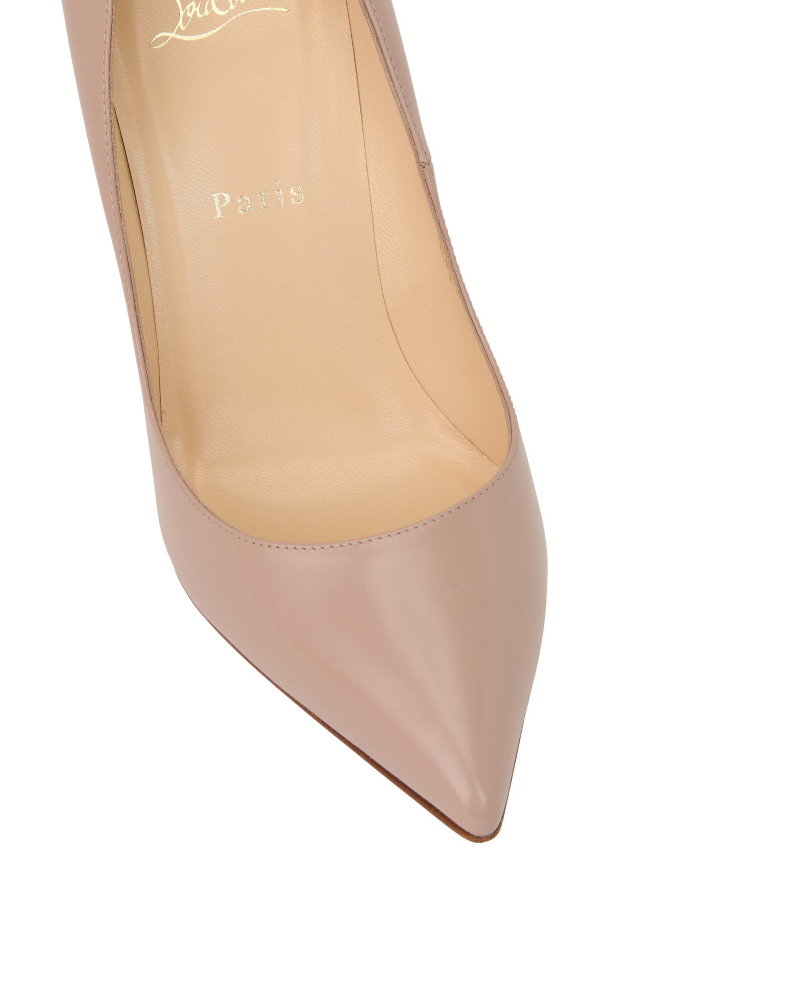 Christian Louboutin Pigalle 100, &pound;375, Shoes, Pink, Leather, Other view