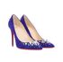 Christian Louboutin Candidate Pearl 100 Heels, side view