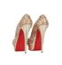 Christian Louboutin Lady Peep Spike Heels, back view