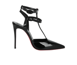 Christian Louboutin Maravilla 100, Patent, Black, UK4, B/DB, 3*