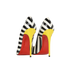 Christian Louboutin Striped So Kate 120, back view