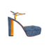 Christian Louboutin Coluna Pump 130 Heels, front view