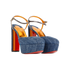 Christian Louboutin Coluna Pump 130 Heels, side view